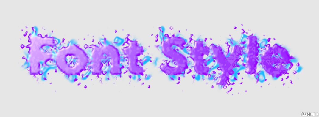Font Style Metin Efekti