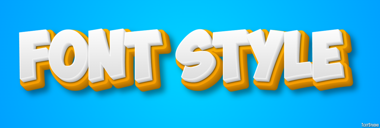 Font Style Text Effect