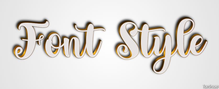 Font Style Text Effect