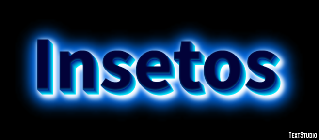 Insetos Tekst effect