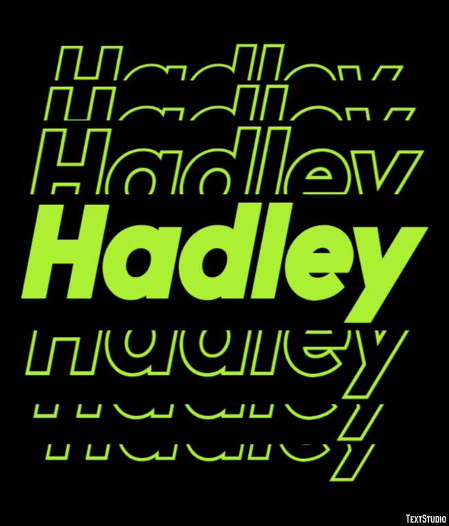 Hadley Efekt tekstowy