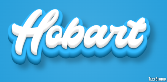 Hobart Efekt tekstowy