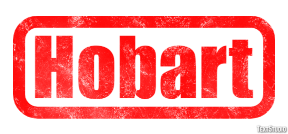 Hobart Efekt tekstowy
