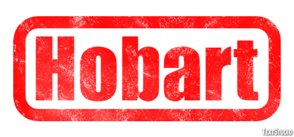 Hobart Efekt tekstowy