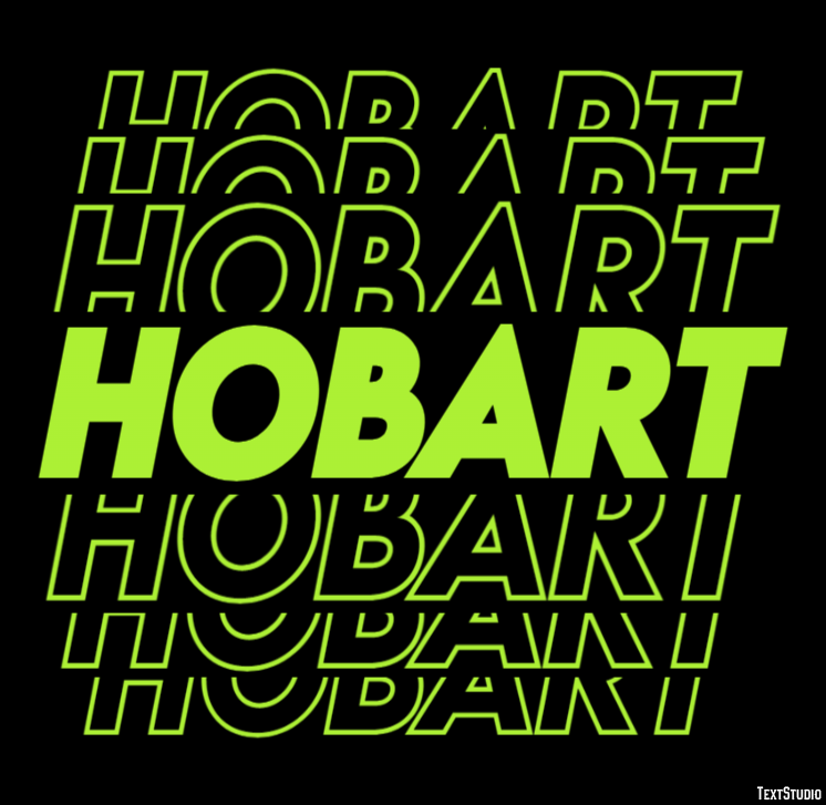 Hobart Effet de Texte