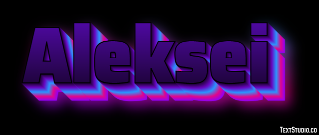 Aleksei Эффект текста