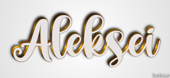 Aleksei Эффект текста