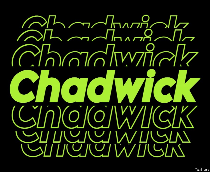 Chadwick Text Effect