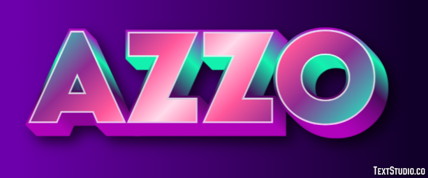 Azzo Effetto testo