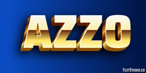 Azzo Effetto testo
