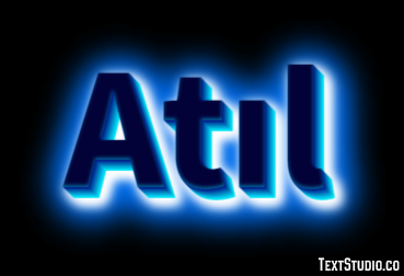 Atıl Effetto testo