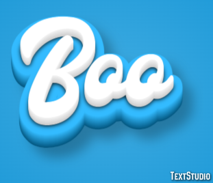 Boo Text effect