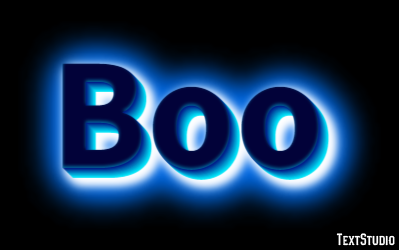 Boo Effet de Texte