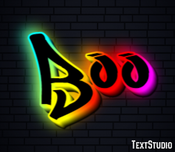 Boo Text effect