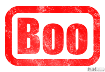 Boo Text Effect
