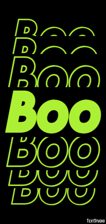 Boo Text Effect