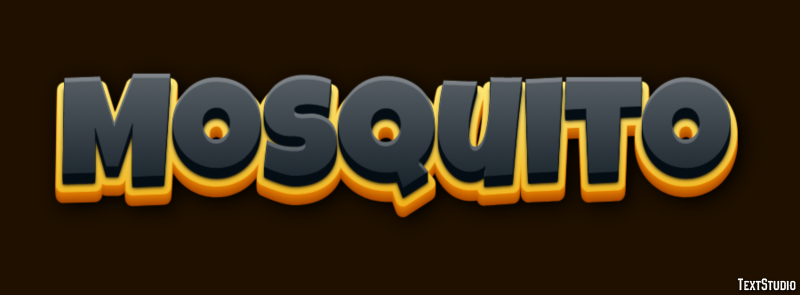 Mosquito Texteffekt