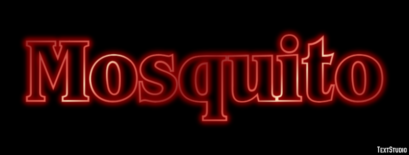 Mosquito Efekt tekstowy