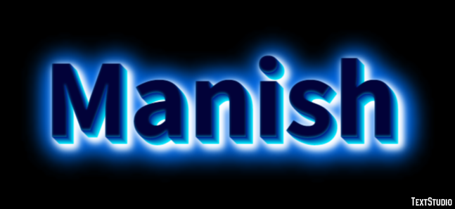 Manish Effetto testo