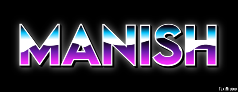 Manish Text Effect