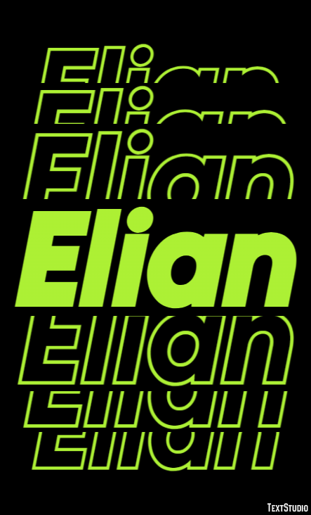 Elian Tekst Effect