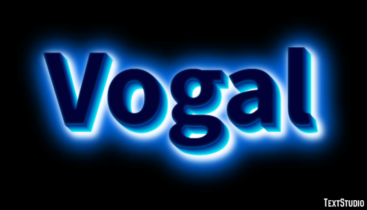 Vogal Effetto testo