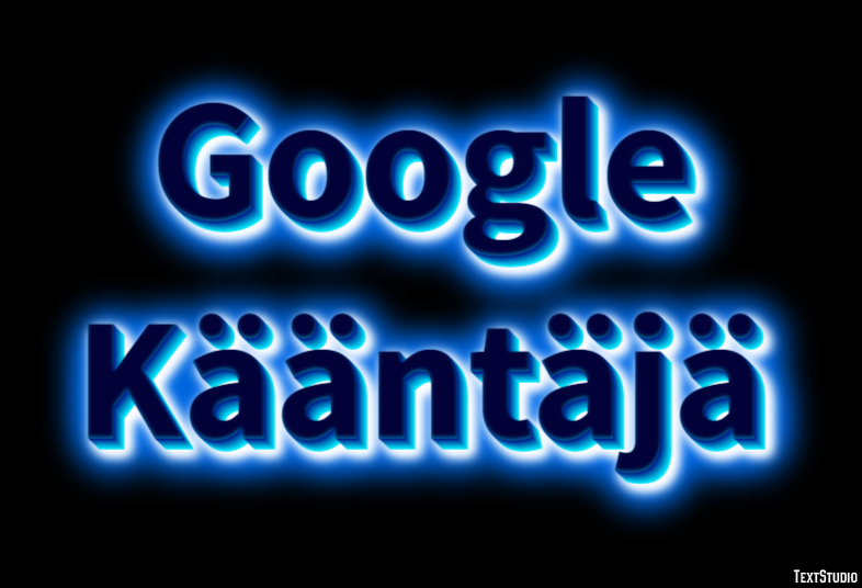 Google Kääntäjä Efeito de texto