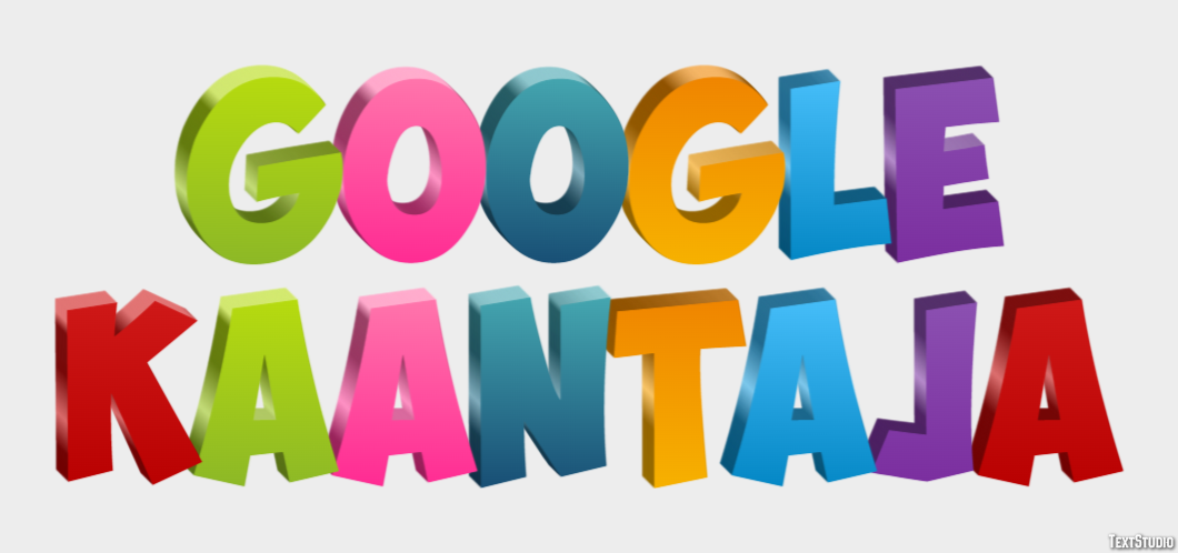Google Kääntäjä Effetto testo