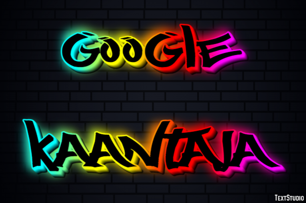 Google Kääntäjä Effetto testo