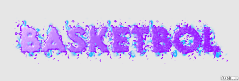 Basketbol Texteffekt