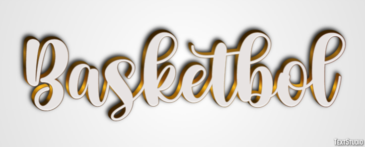 Basketbol Texteffekt