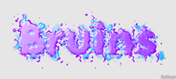 Bruins Text effect