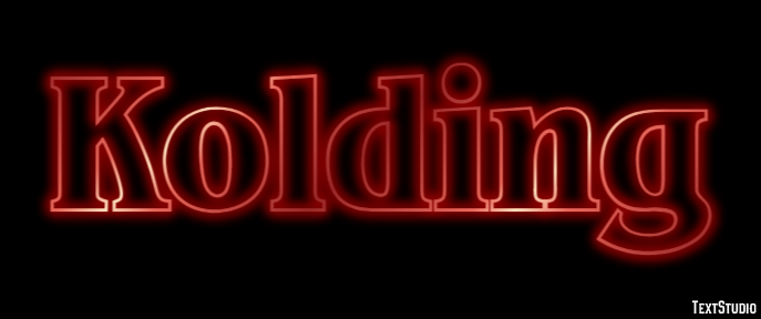 Kolding Efekt tekstowy
