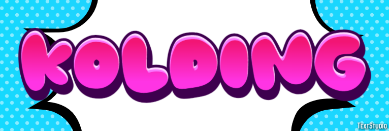 Kolding Efecto de Texto