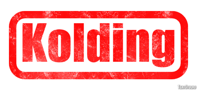 Kolding Efekt tekstowy