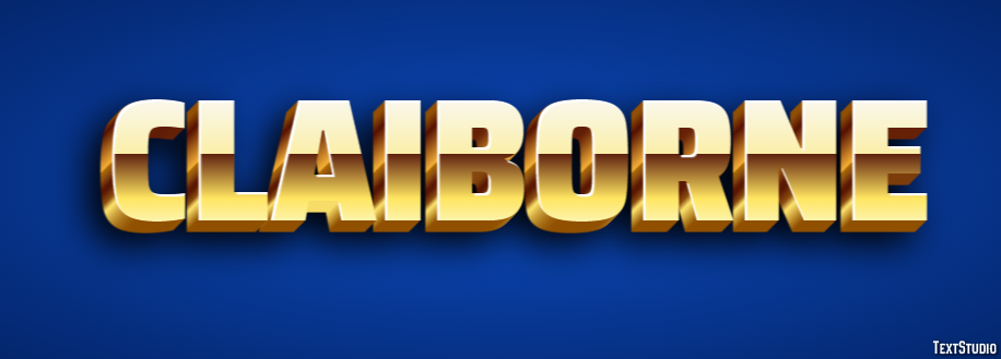 Claiborne Effetto testo