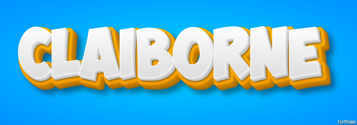 Claiborne Effetto testo