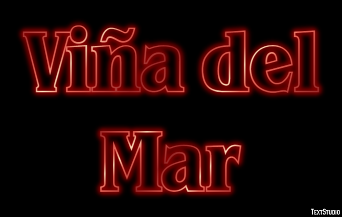 Viña del Mar Efekt tekstowy