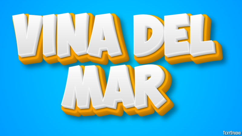 Viña del Mar Efekt tekstowy