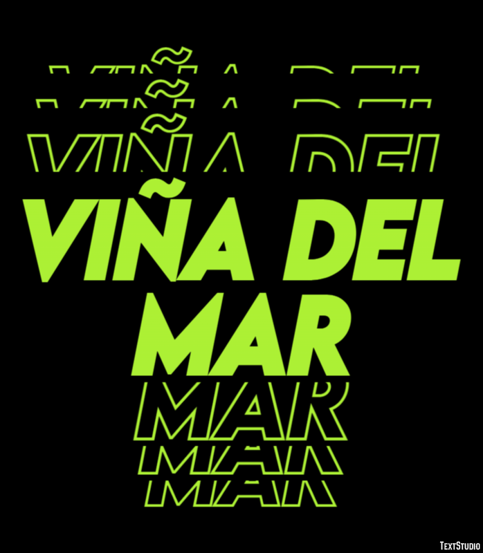 Viña del Mar Efekt tekstowy
