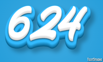 624 Text Effect