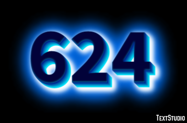 624 Text Effect