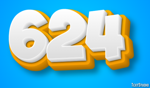 624 Text Effect