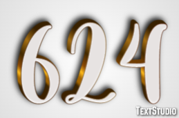 624 Text Effect