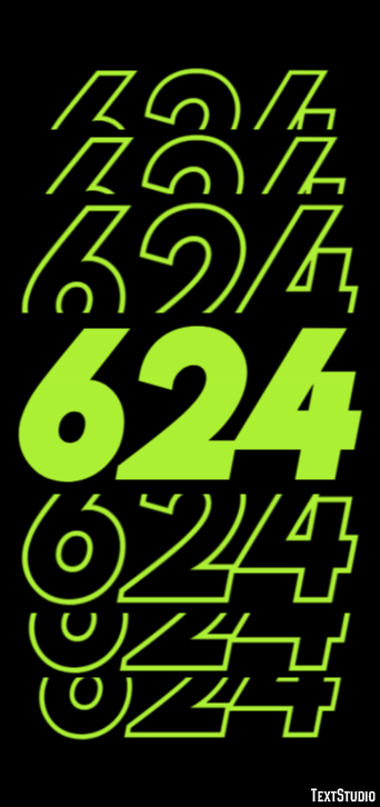 624 Text Effect