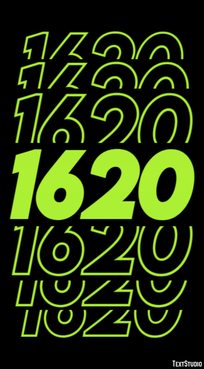 1620 Efekt tekstowy