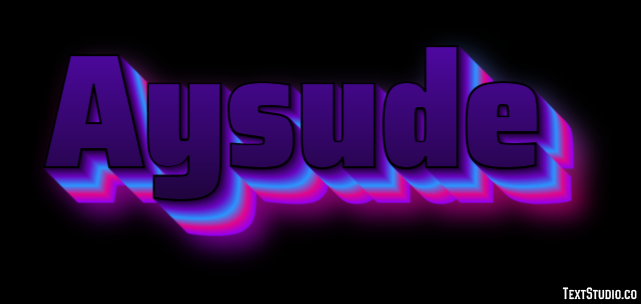Aysude Text Effect