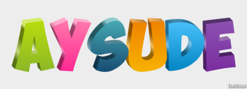 Aysude Text Effect