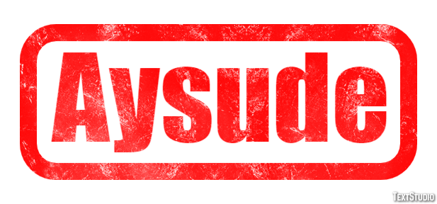 Aysude Texteffekt