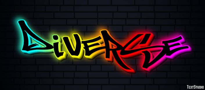 Diverse Text Effect
